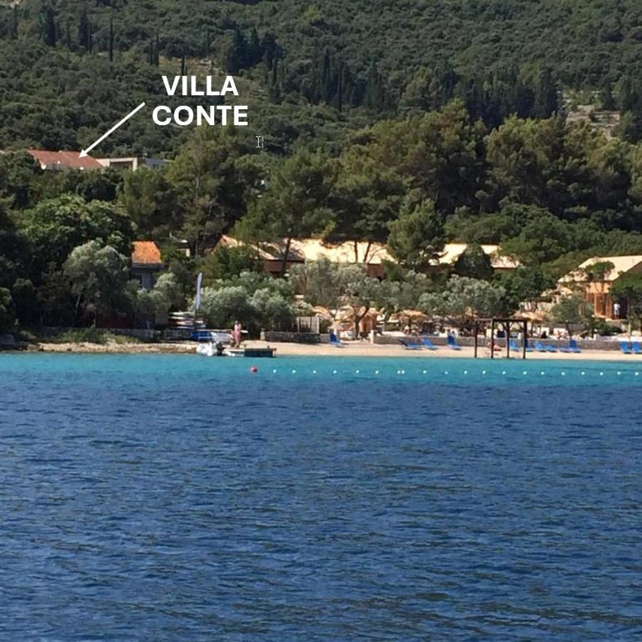קורצולה Villa Conte מראה חיצוני תמונה